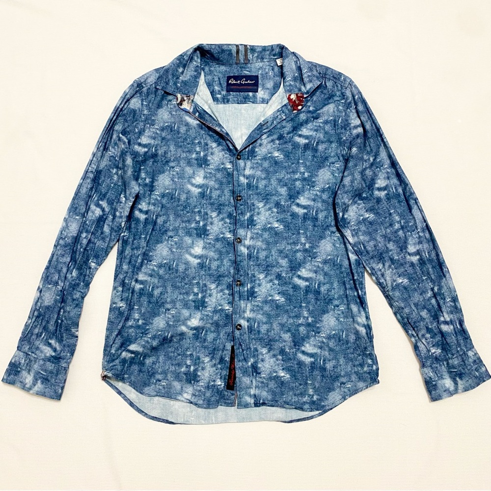 Robert Graham Modern Americana Ferndale Blue Button Down Shirt